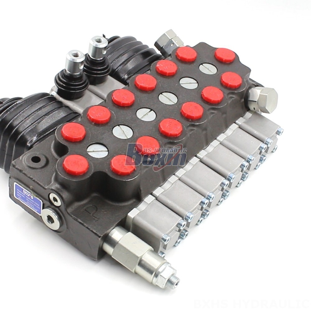 6 Spool Monoblock Hydraulic Valve - TR55 Series | Wholesale & OEM main image